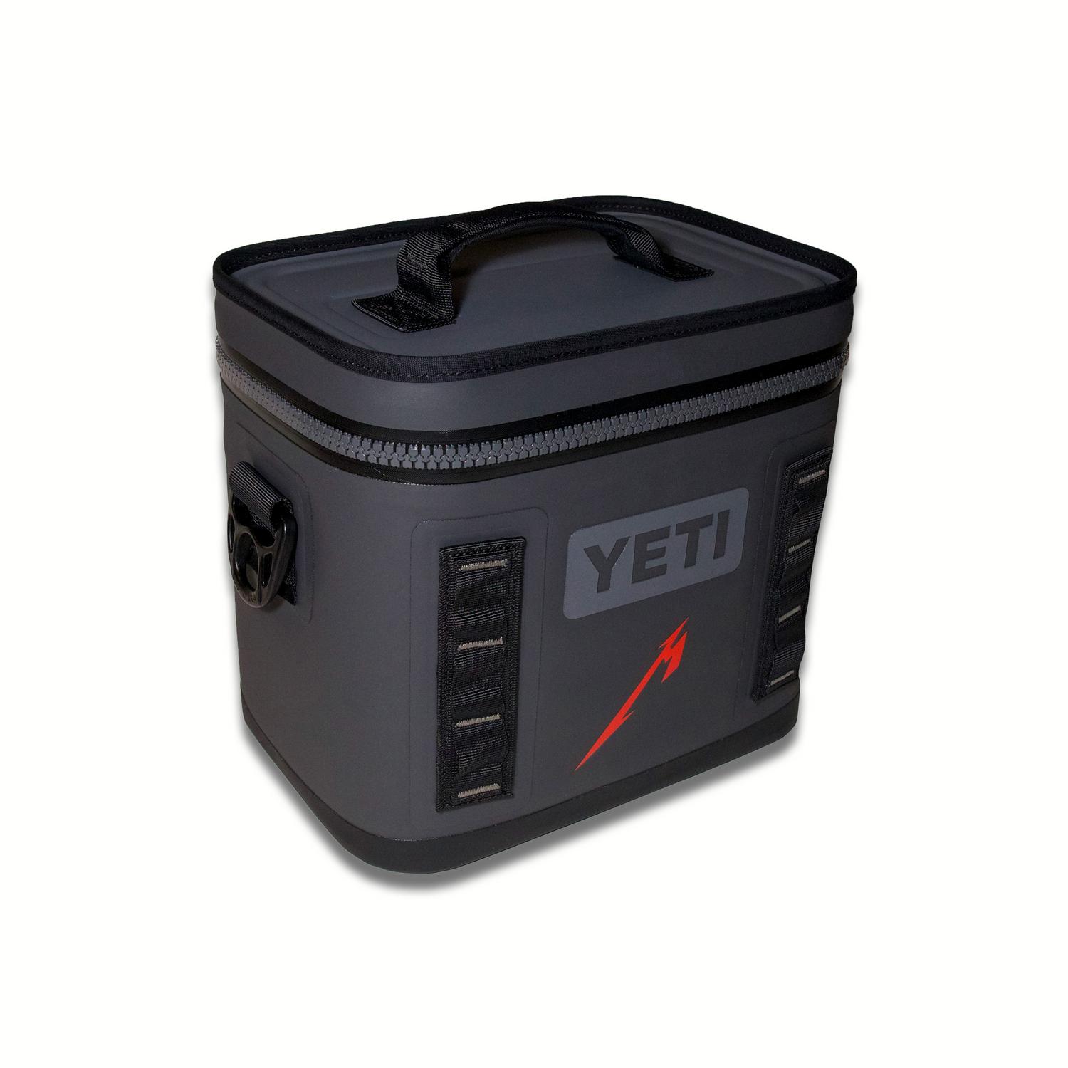 YETIFLIP8COOLERCHAR_Yeti-Metallica-M-Logo-Cooler-CHARCOAL_01